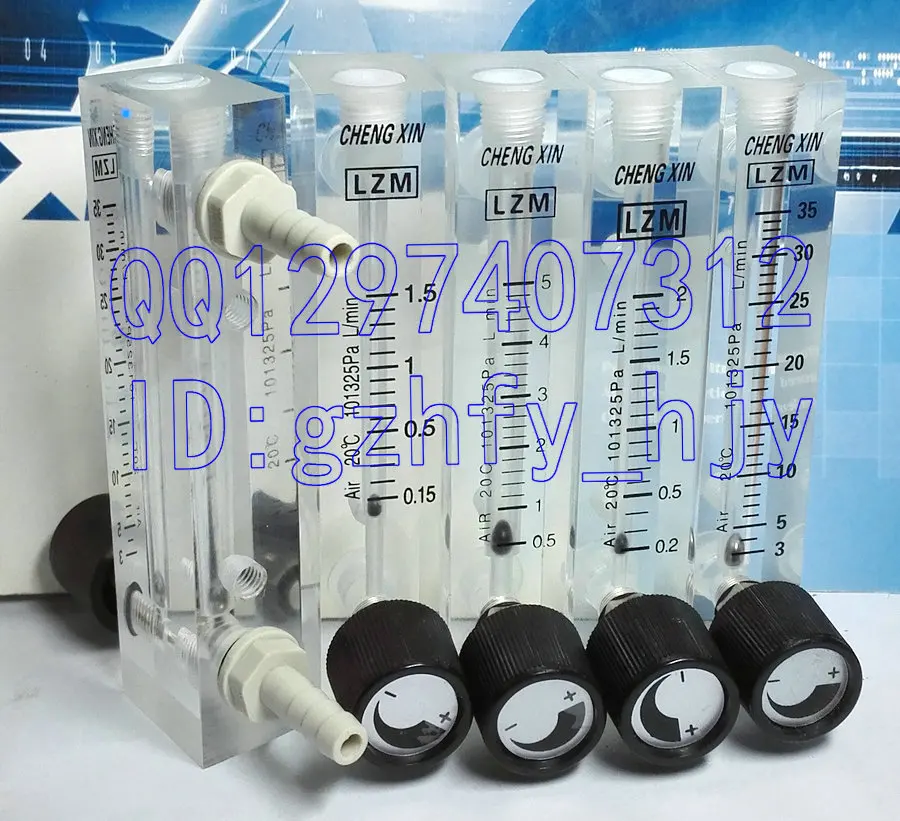 Регулируемый небольшой LZM 6T измеритель расхода азота воздуха с быстрым