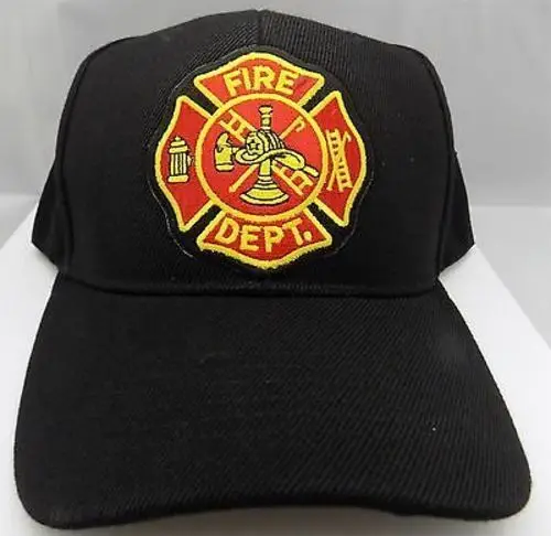 Печатный пожарный отдел красный EMT защитная накладка бейсболка Регулируемая