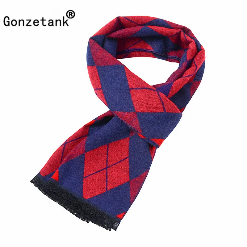 Gonzetank Элитный БРЕНД Новинка 2017 года мужские Зимний отдых Бизнес большой ромб