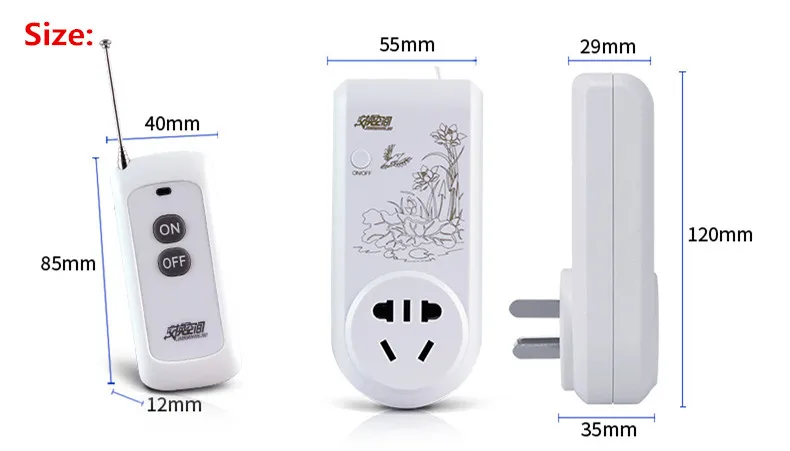 Беспроводной умный выключатель с дистанционным управлением 220 В 110 30 А gsm 3000 Вт 500