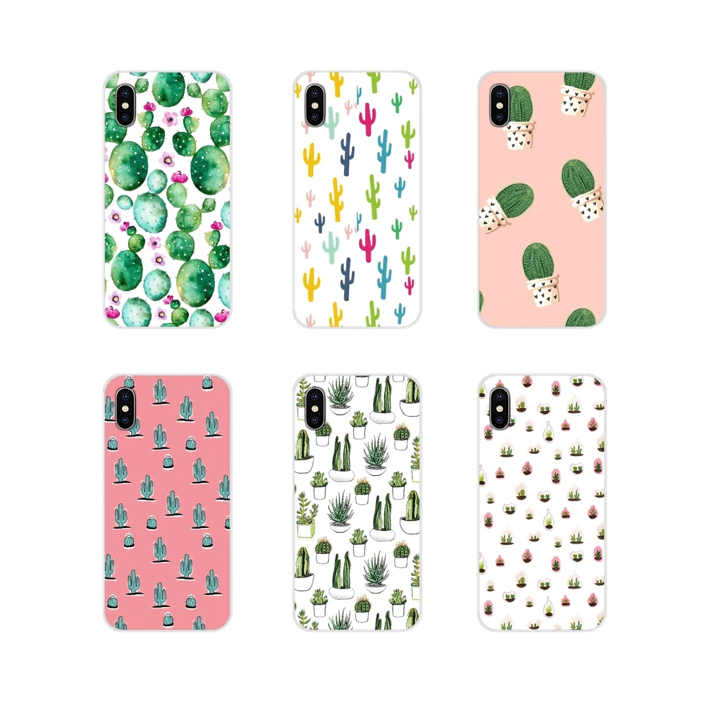 Растение кактус для Nokia 2 3 5 6 8 9 230 3310 2.1 3.1 5.1 7 Plus LG Q6 X Power аксессуары телефона Чехлы на.