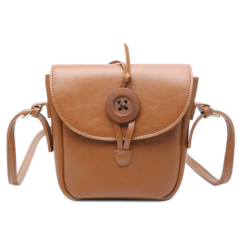 A1714 женские сумки через плечо Винтаж Кожа PU Стиль Карамельный Цвет Ретро Креста