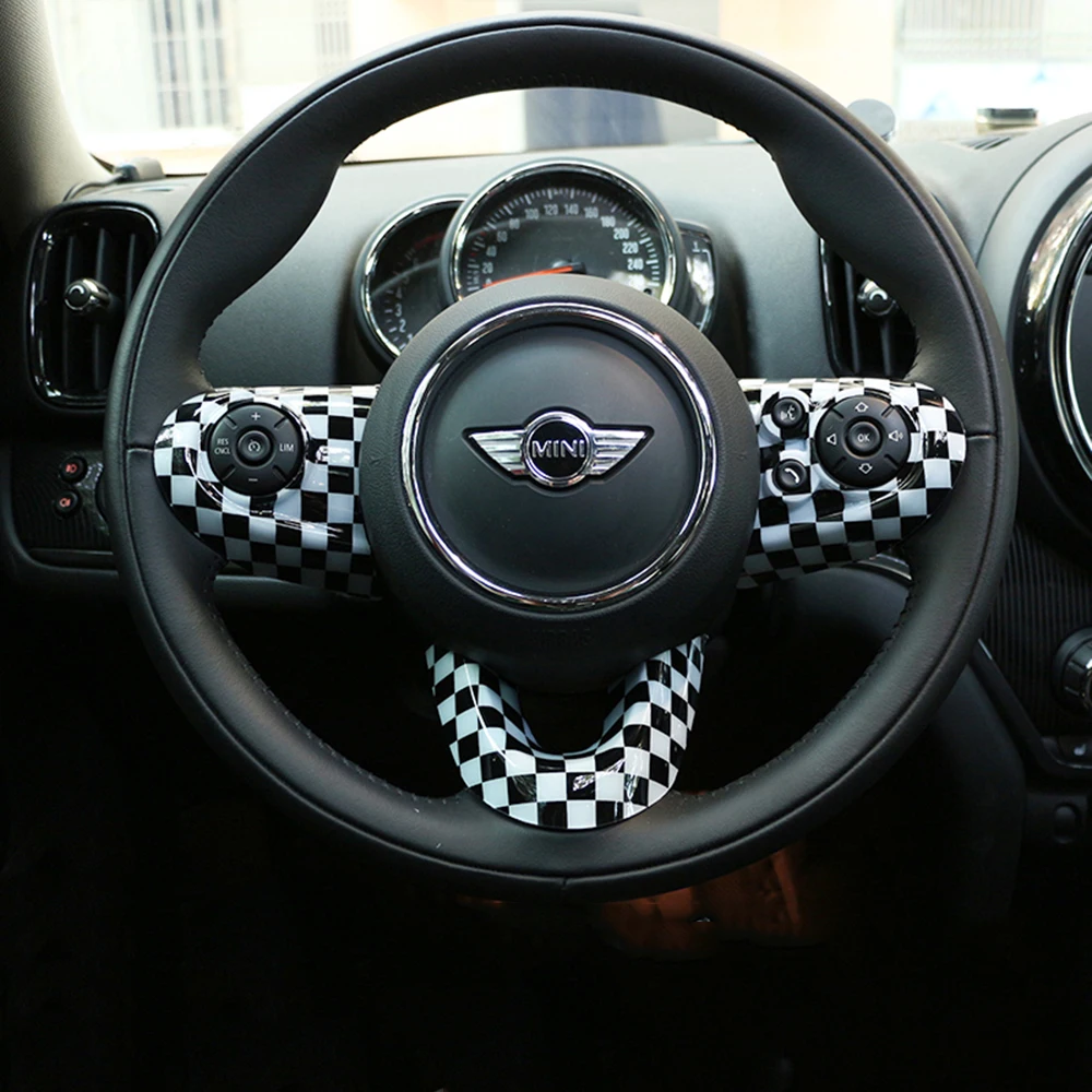 3 шт. чехол на руль автомобиля Юнион Джек наклейка чехол для Mini Cooper One F54 Clubman F55 F56 F60 стиль автомобиля земляк