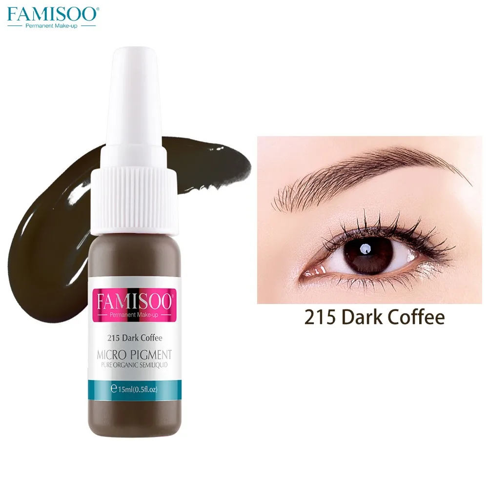 Набор чернил FAMISOO для микро-татуажа бровей профессиональные микроблейдинг