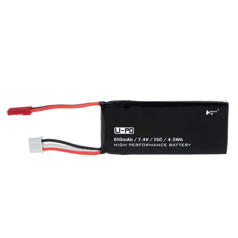 AINY 2pcs запасные 7 4 V 610mAh литий полимерный Батарея для Hubsan X4 H502S H502E FPV RC Квадрокоптер