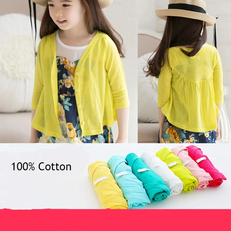 Розничная продажа Детская летняя верхняя одежда для подростков защиты от солнца