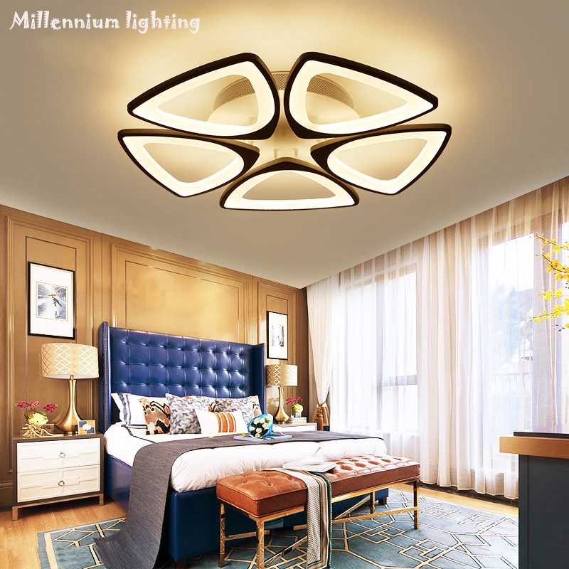 Акриловый современный светодиодный потолочный светильник для гостиной спальни
