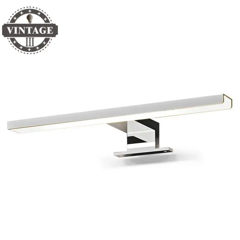 AC110-220V Алюминий+ ABS+ Акрил 30/40/50 CM Внутренняя защита от атмосферных воздействий настенный светильник ML002-300A 5 W/6 W Led зеркало светильник Настенный Ванная комната лампы