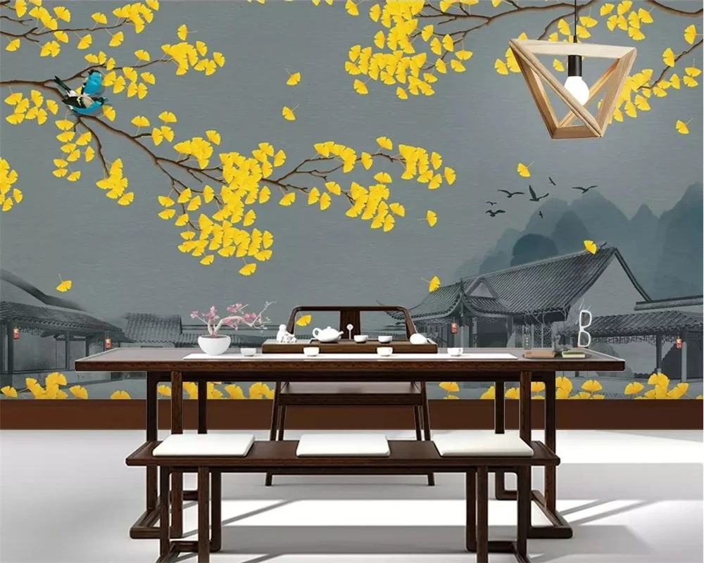 

Обои papel de parede, китайские ретро дворцовые цветы и птицы, европейские ностальгические цветы и птицы, papier peint