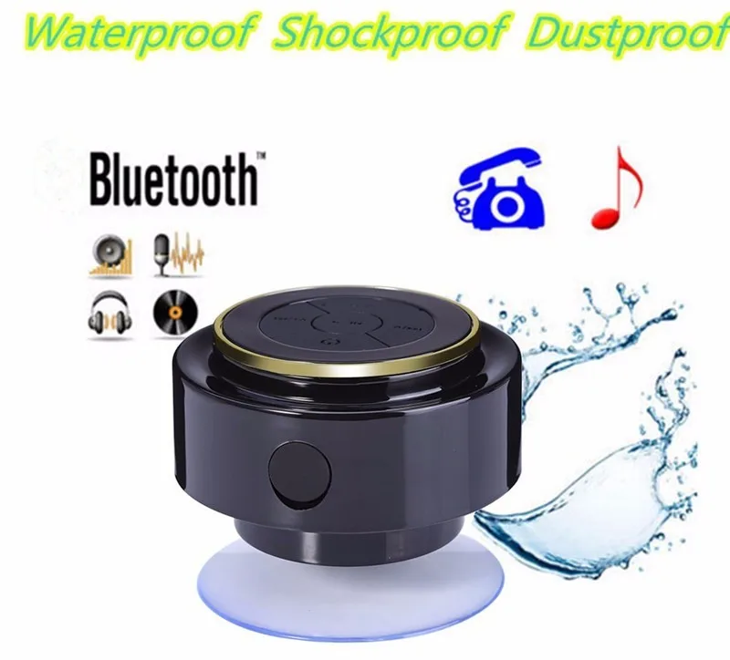 F012 портативный IP67 Водонепроницаемый Bluetooth 3,0 динамик поддержка голосовых вызовов динамик Мини Bluetooth динамик MP3 музыкальный плеер