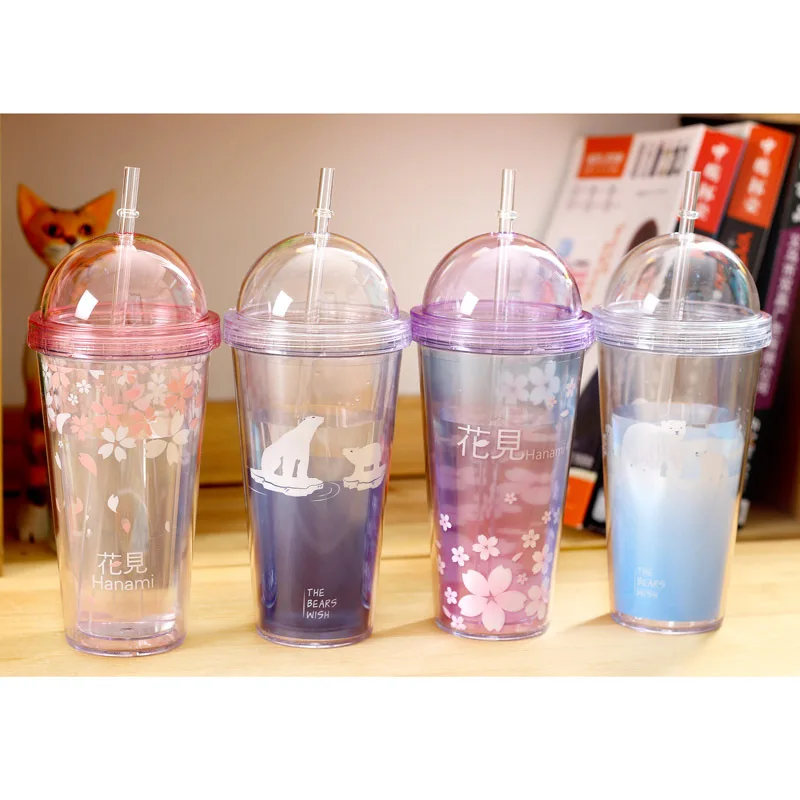 Вишневые бутылки полярный медведь тип пластиковая бутылка двойной пластиковый