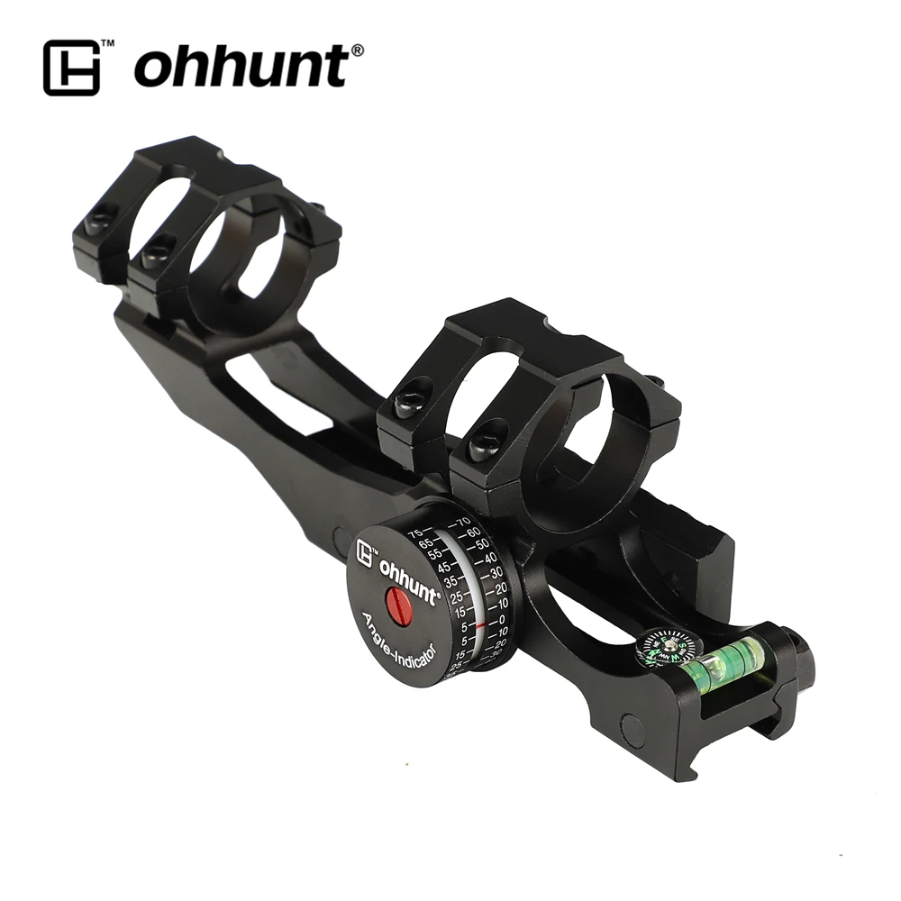 

Ohhunt 25,4 мм 30 мм смещение с двойным направлением с креплением для тканые кольца для объектива крепление w/угол косинусный индикатор комплект и...
