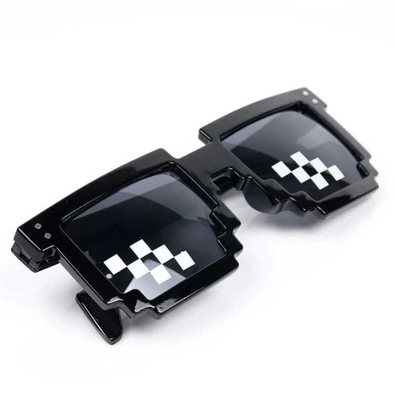 ZXTREE Новые Модные Ретро Мозаика пиксельные солнцезащитные очки для женщин и