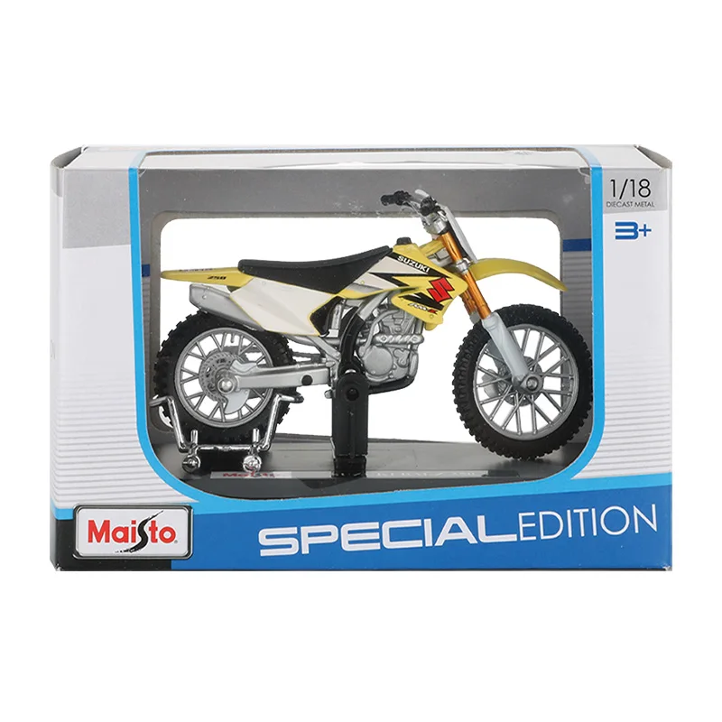 Модель мотоцикла Maisto 1:18 из сплава игрушка модель внедорожник игрушки для детей
