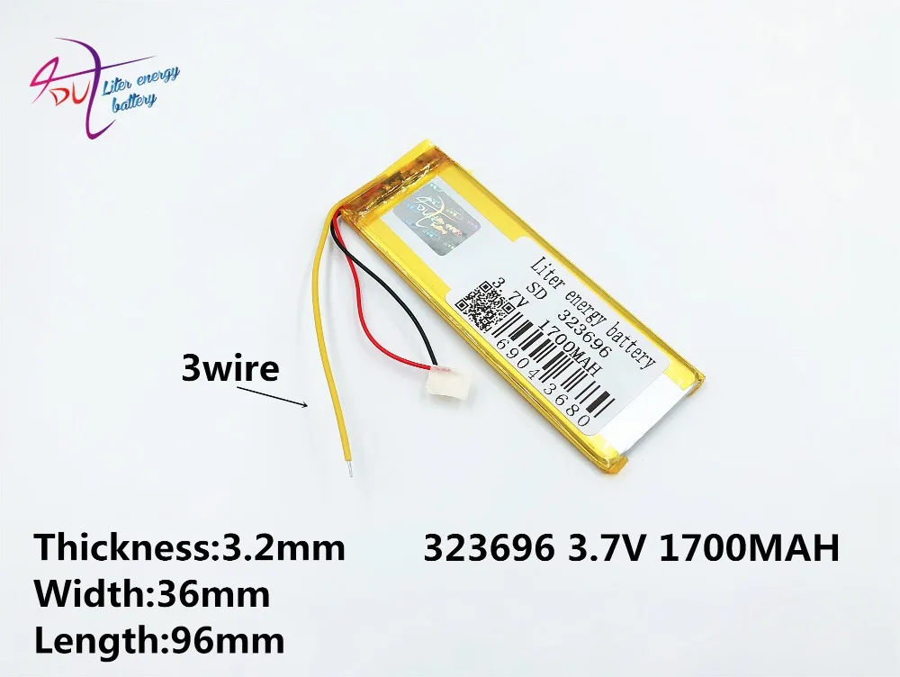 3 линии литровая энергетическая батарея RNEW 323696 XWD 323696P 323694 7 V 1700MAH li Lion для china clone MTK