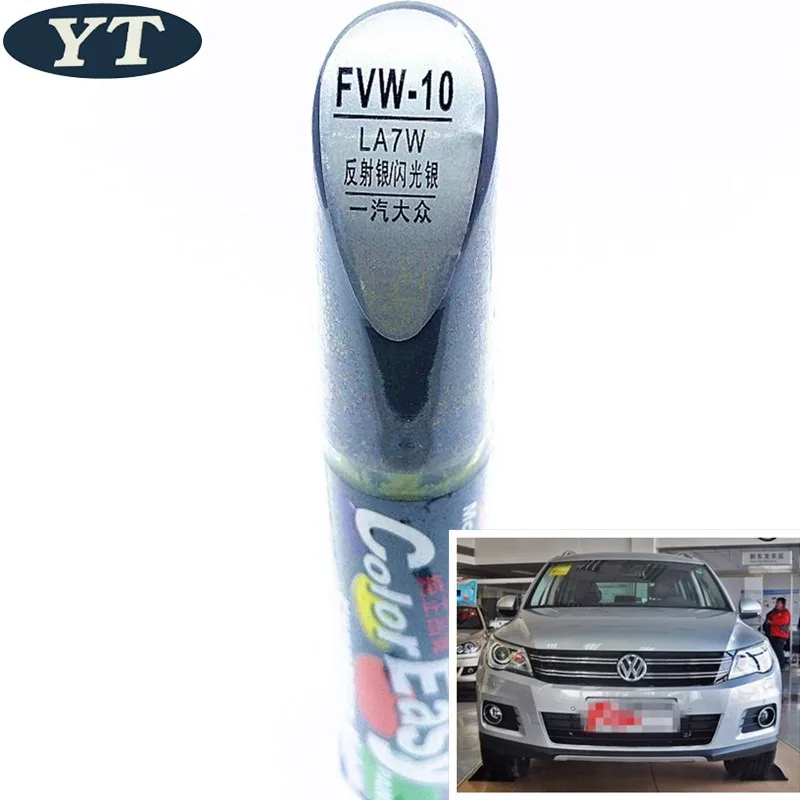 Ручка для ремонта царапин автомобиля ручка рисования серебряного цвета volkswagen polo