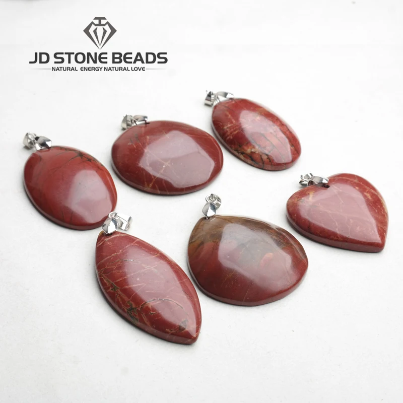 Подвеска Пикассо из натурального красного камня персонализированные модные