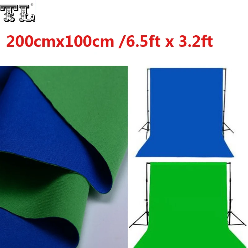 Тканевый фон для фотосъемки 2 х 1 м с двойной лицевой поверхностью 6 5фт 3 2фт