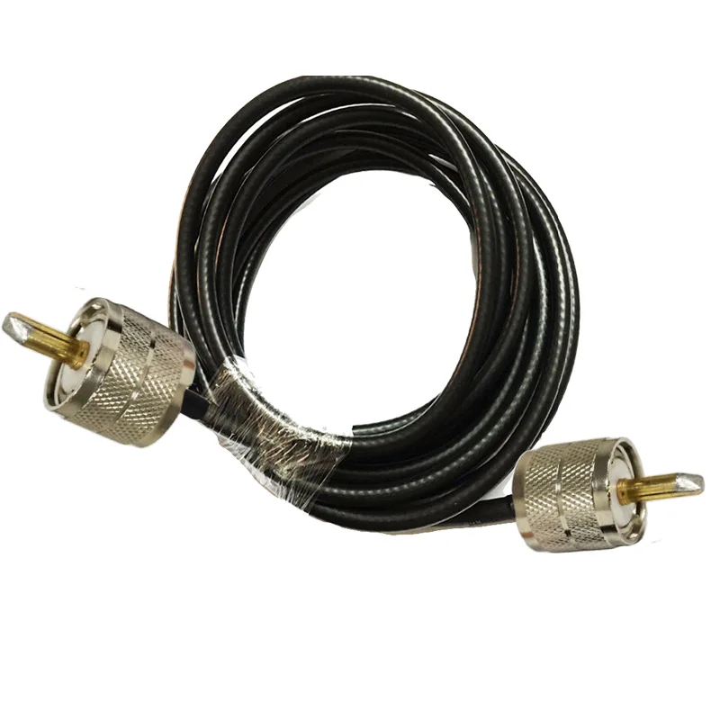 Коаксиальный кабель UHF PL259 папа-УВЧ папа 5D-FB 50-5 радиочастотный адаптер