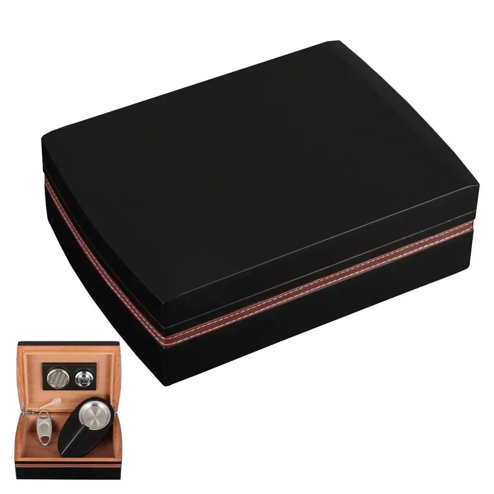 GALINER Cedar Wood дорожная коробка для сигар с гигрометром увлажнителя сигары