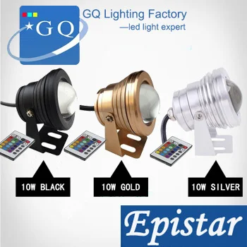 Розничная продажа подводный светодиодный светильник переменного тока 12 В 24 10 Вт