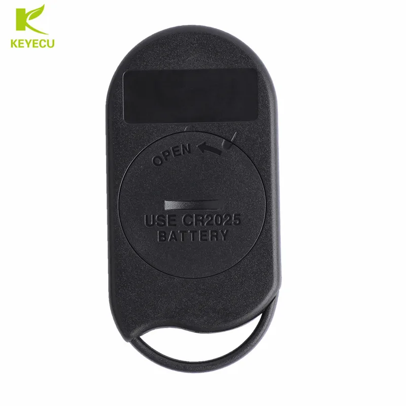 KEYECU Новый Сменный Чехол для дистанционного ключа Fob 4 кнопки Infiniti I30 1995 1999 Nissan Maxima