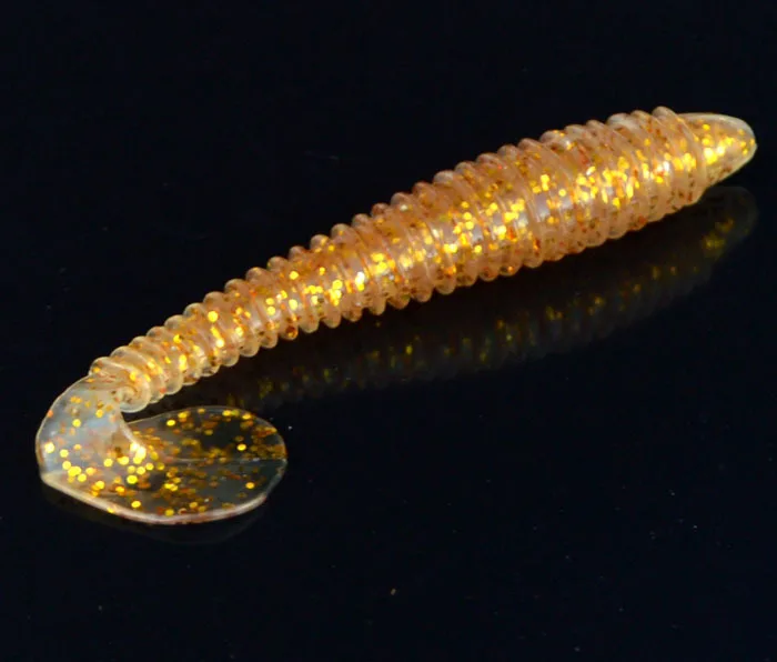 Рыболовная приманка Мягкая в виде личинки T-образный хвост 10 см/8 5 г однохвостовая