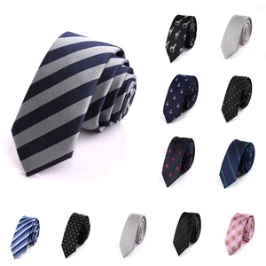 Галстук мужской узкий, 5 см, в полоску, в корейском британском стиле, для свадебного платья, жаккардовый, в горошек, с цветами, 2019