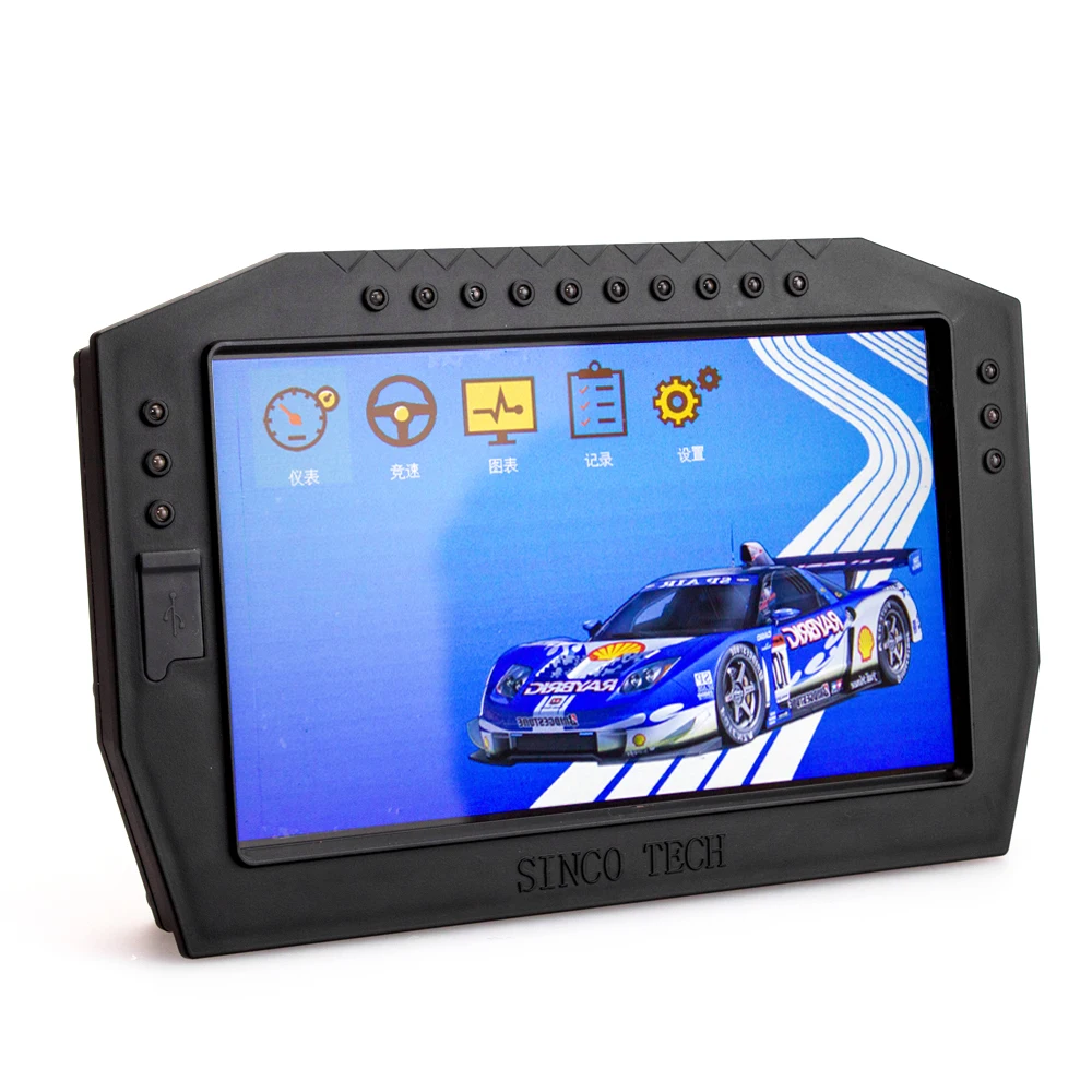 DO909 сенсорный экран Экран Tech гоночный автомобиль приборной панели датчик Дисплей