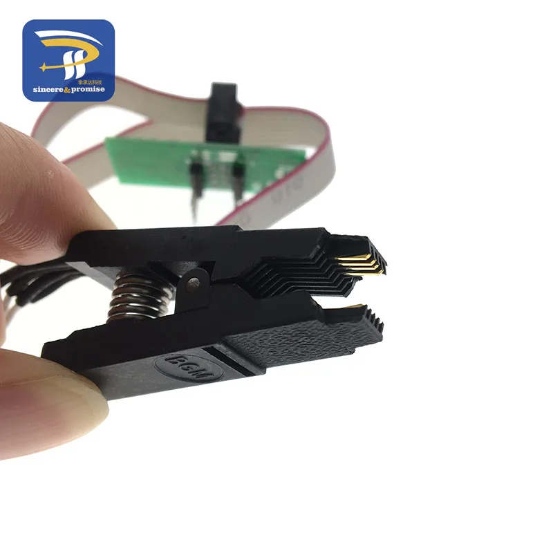 1 комплект SOIC8 SOP8 тестовый зажим для EEPROM 93CXX/25CXX/24CXX в цепи + адаптер на USB