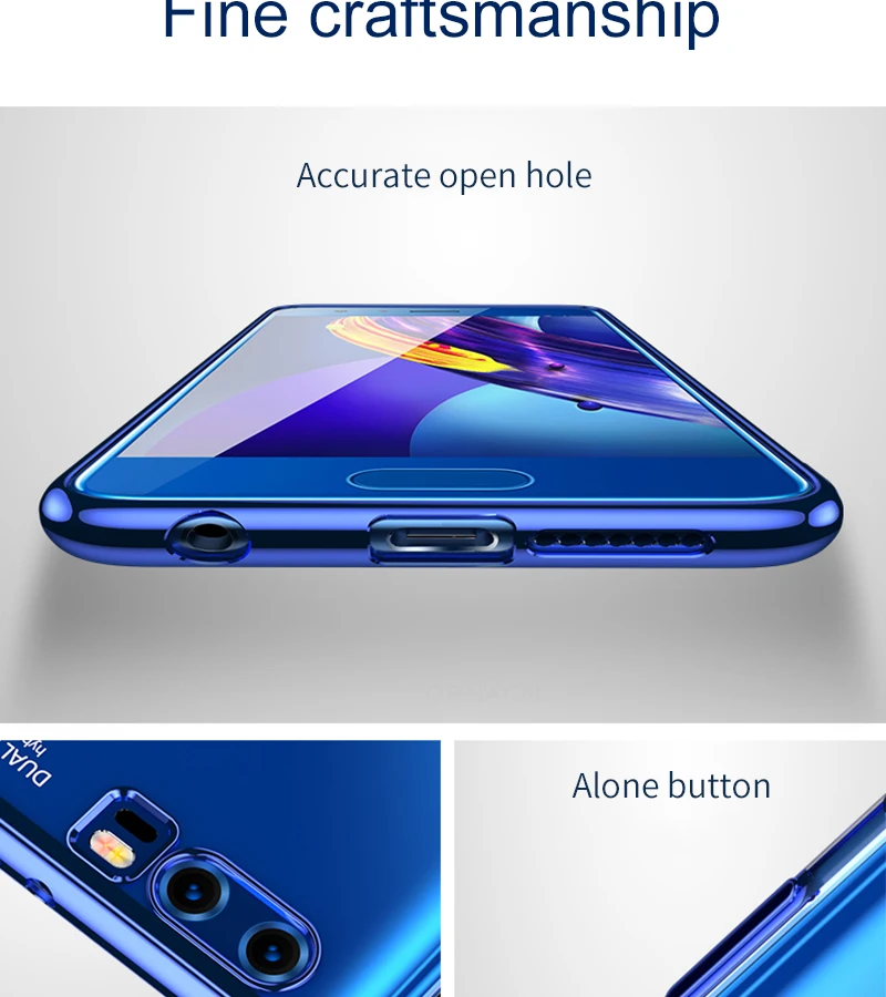 Силиконовый мягкий ТПУ прозрачный чехол для Huawei P10 P10 Plus Mate9 Mate10 ультра тонкий чехол для Huawei Honor 9 Lite чехол
