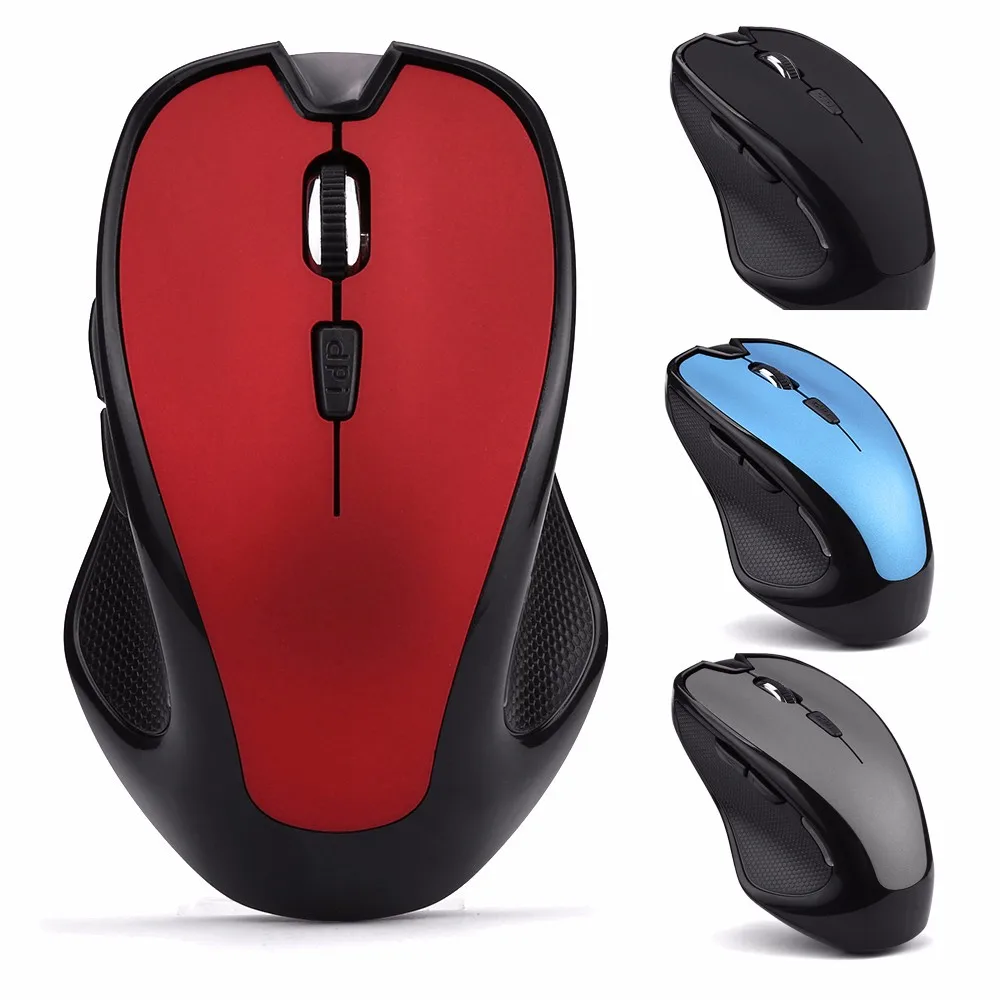 2.4GHz 2400 DPI Wireless Optical Mouse Mice + USB Receiver muis draadloos for PC Laptop MAC draadloze | Компьютеры и офис