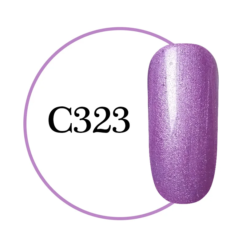 C323 M. ladea, 5 мл, замачиваемый Гель-лак, Блестящий лак для ногтей, 1 баночка, покраска, УФ-и светодиодный гель для ногтей, buliding - Цвет: C323