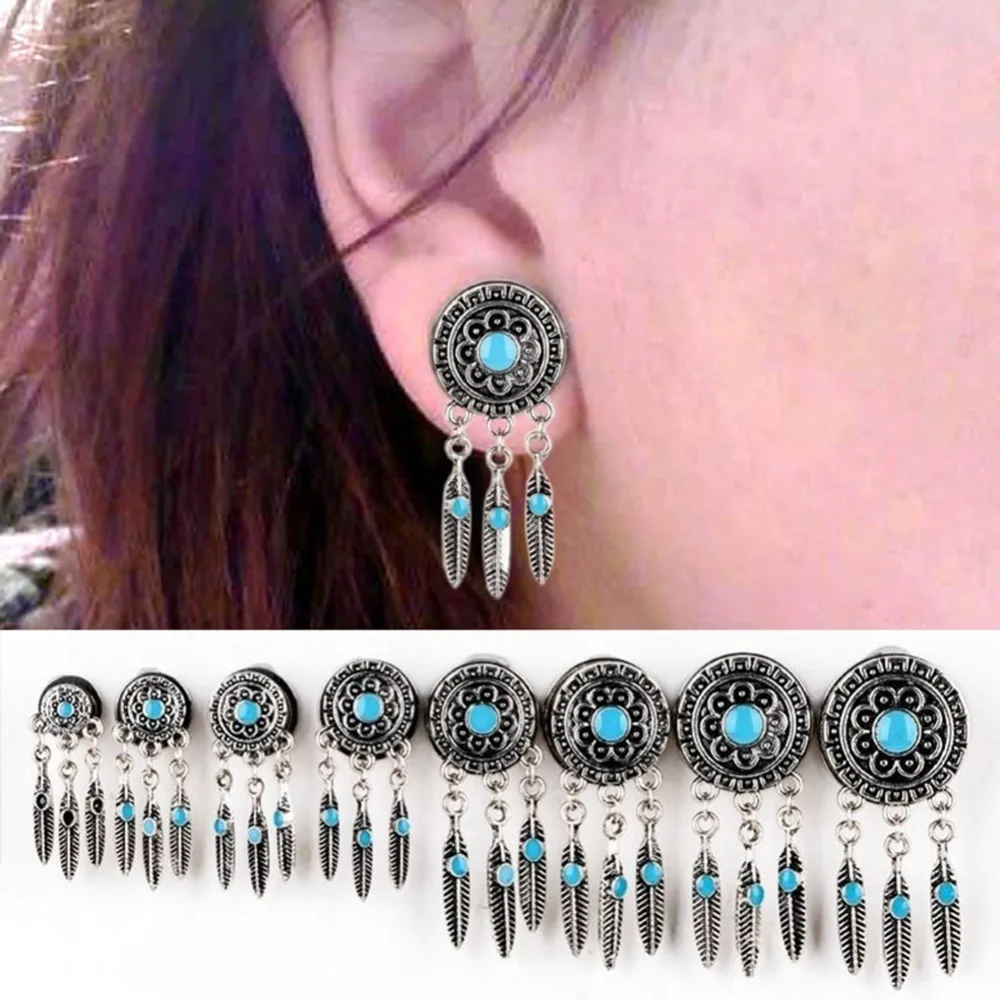 Серьги гвоздики из нержавеющей стали для пирсинга ювелирные украшения тела с