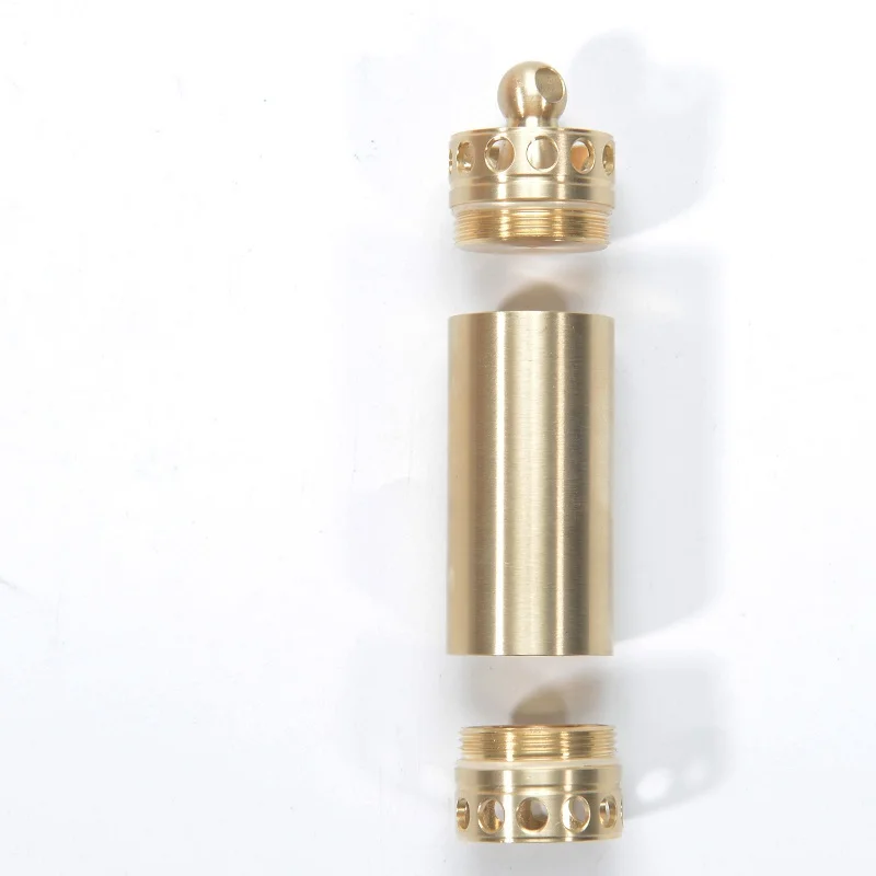Outdoor Aluminium Waterproof Strong CNC Emergency First Aid Kits Safety Survival Pill Bottle Camping EDC Tank Box For Medicine | Спорт и