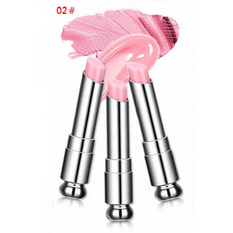 Красивая меняющая цвет помада увлажняющая бесцветная стойкая бальзам для губ