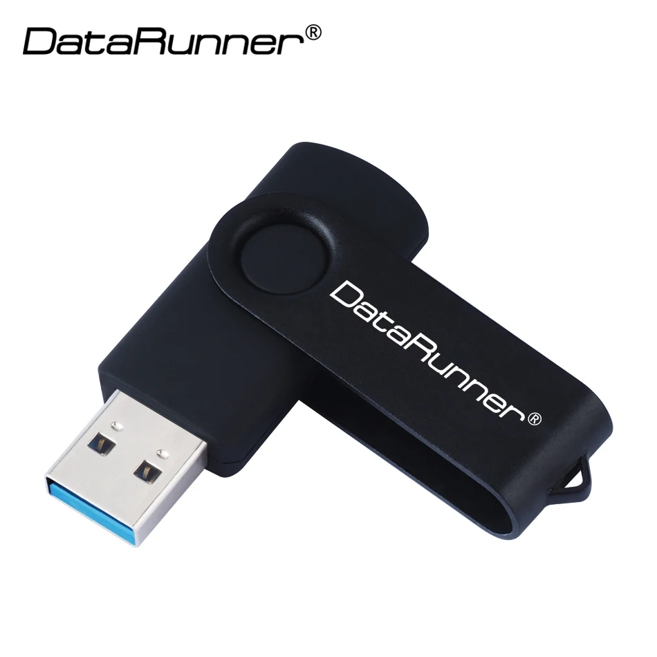 DataRunner Usb 3 0 USB флеш накопитель металлическая ручка 8 ГБ 16 32 64 128 256 вращающаяся