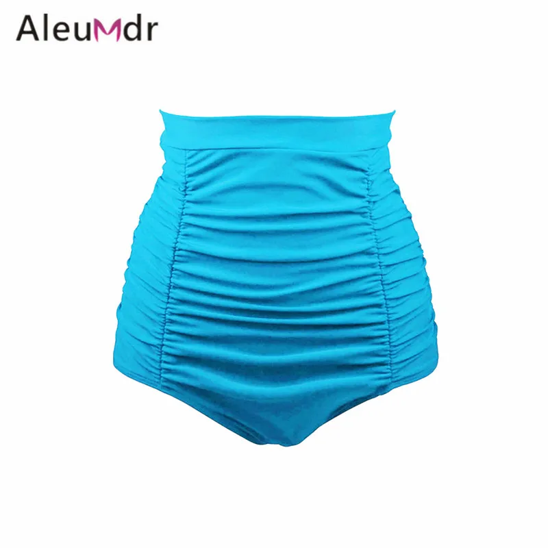 Плавки бикини Aleumdr 2018 женские плавки в стиле ретро с завышенной талией пляжные