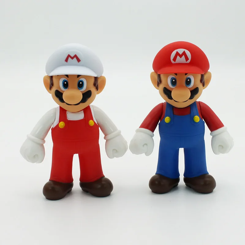 12 13 см Bros Bowser Супер Марио коопа Йоши ПВХ фигурки героев Луиджи Donkey Kong Модель Куклы