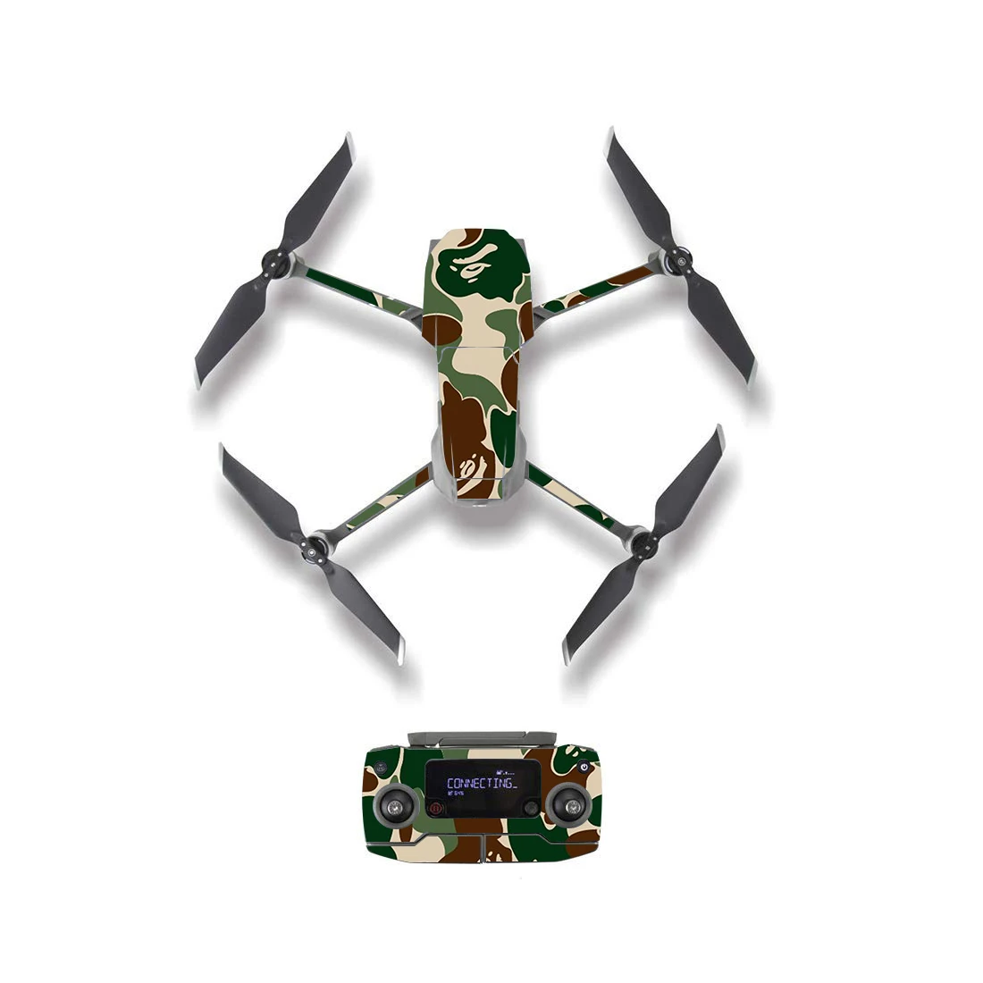 27 Стиль s камуфляж стилизованное покрытие Стикеры для DJI Mavic 2 Pro и зум Drone средства ухода за кожей пульт дистанционного управления батарея защиты плёнки