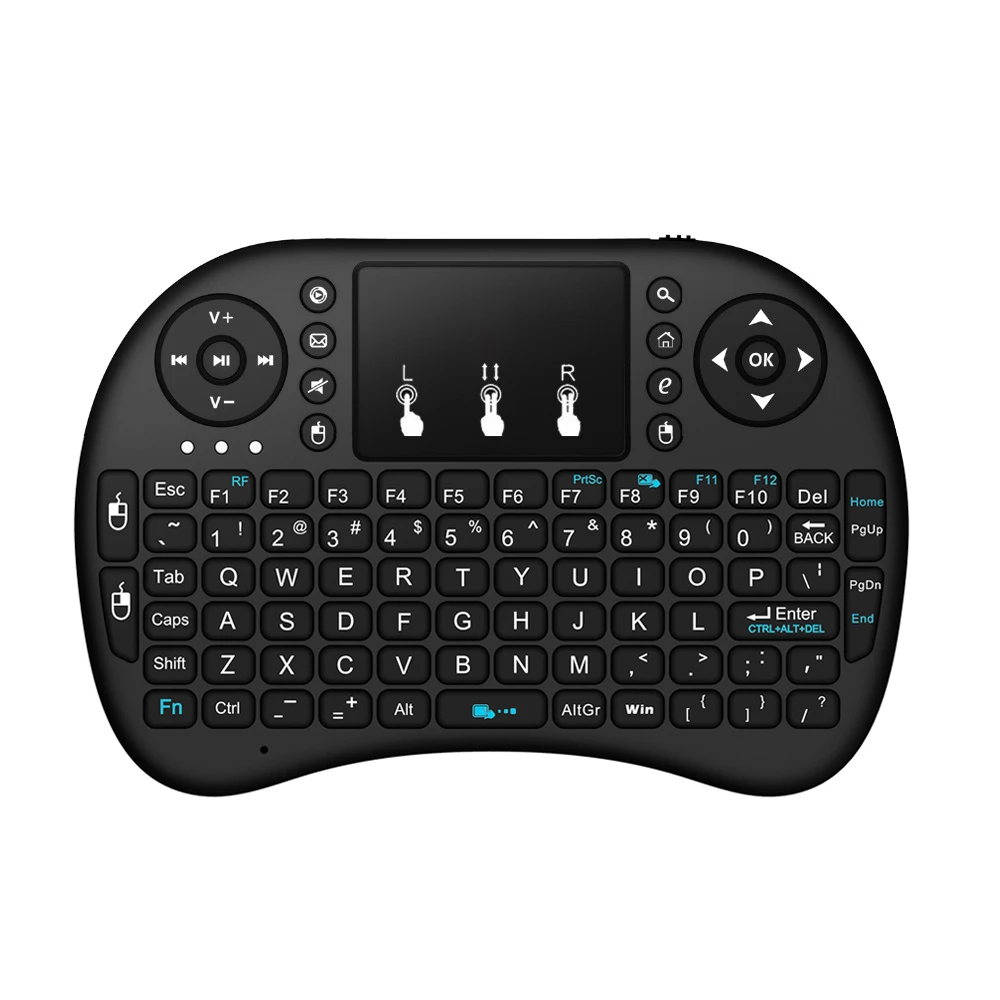 [AVATTO] недорогая беспроводная мини клавиатура i8 на иврите русском английском 2 4