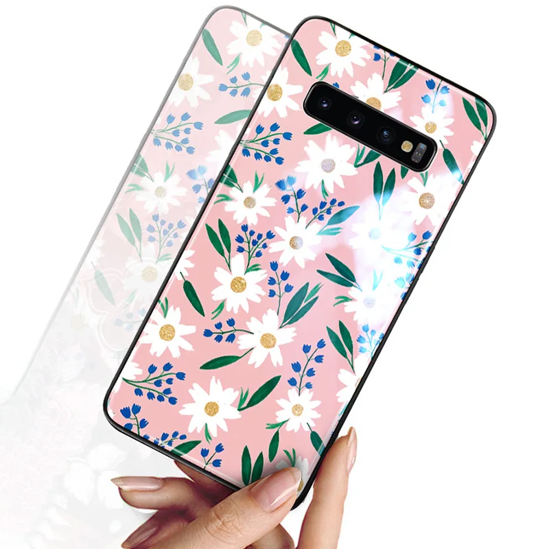Yagoo Модный чехол для мобильного телефона Samsung Galaxy S8 S9 S10 PLUS E Чехлы твердая задняя
