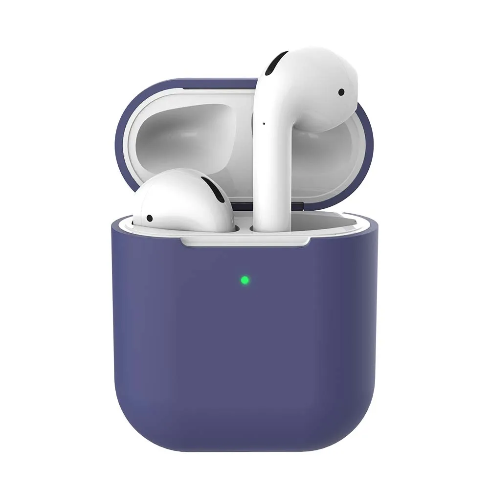 13 Мягкий силиконовый чехол для Apple Airpods 2-й защитный чехол прозрачный Ультратонкий чехол противоударный Для Air Pods 2 кожухи головных телефонов - Цвет: 13