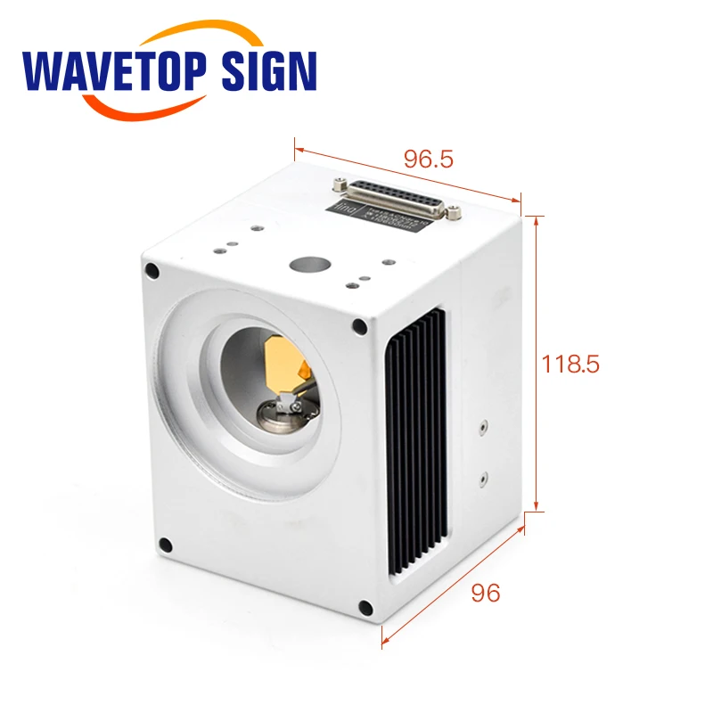 WaveTopSign волокно Co2 355nm 405nm 532nm лазерное сканирование Galvo головка вход апертура 10 мм