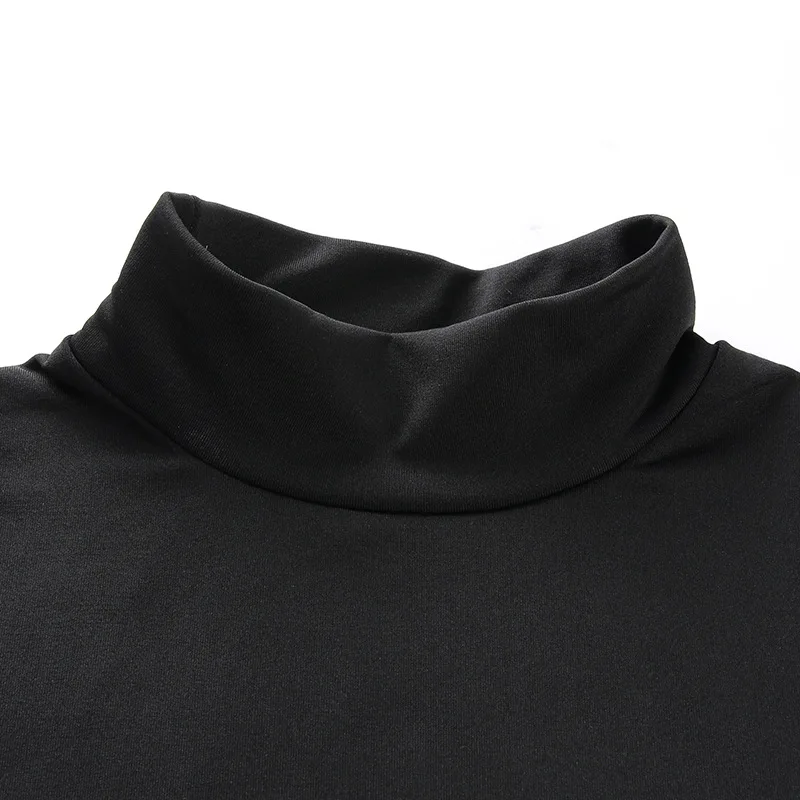 Платье-карандаш с высокой посадкой теплое стрейчевое однотонное платье-карандаш