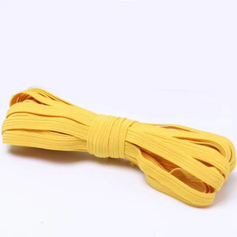 Горячая Красочные высоко-эластичные круглые резинки 6 мм канатная Резиновая лента линия спандекс лента поясная лента Одежда аксессуары ty5bb5627
