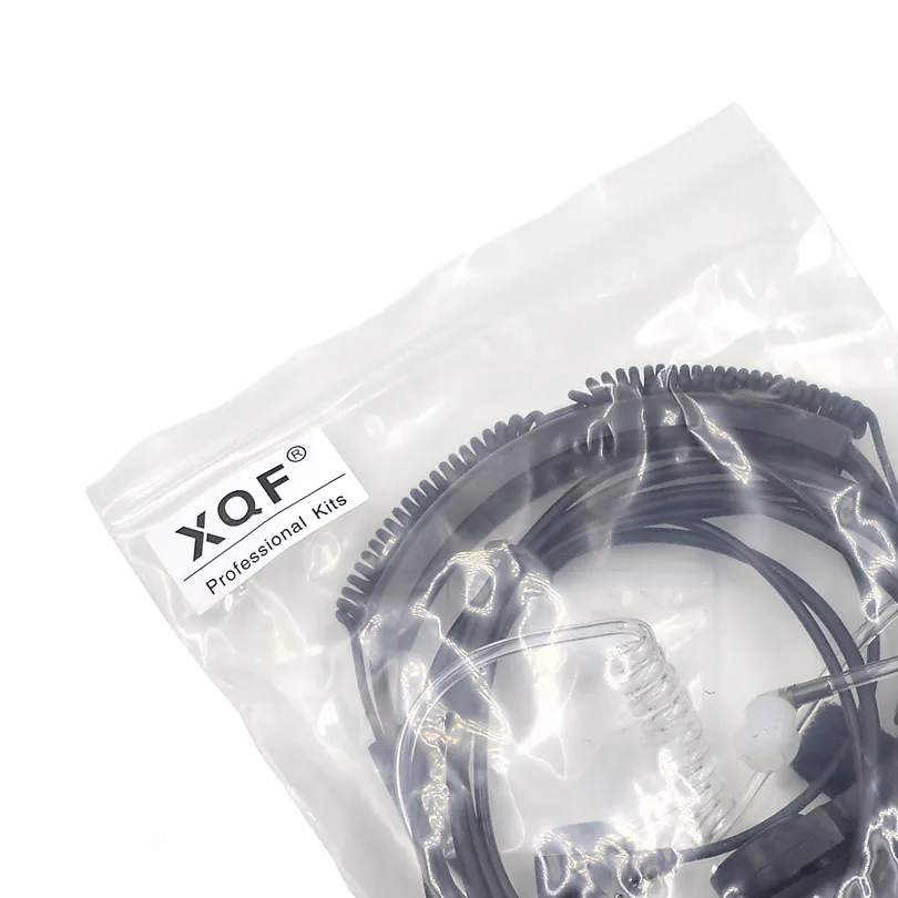 Стереонаушники с воздушными трубками гарнитура горловина микрофон для Apple iPhone 6