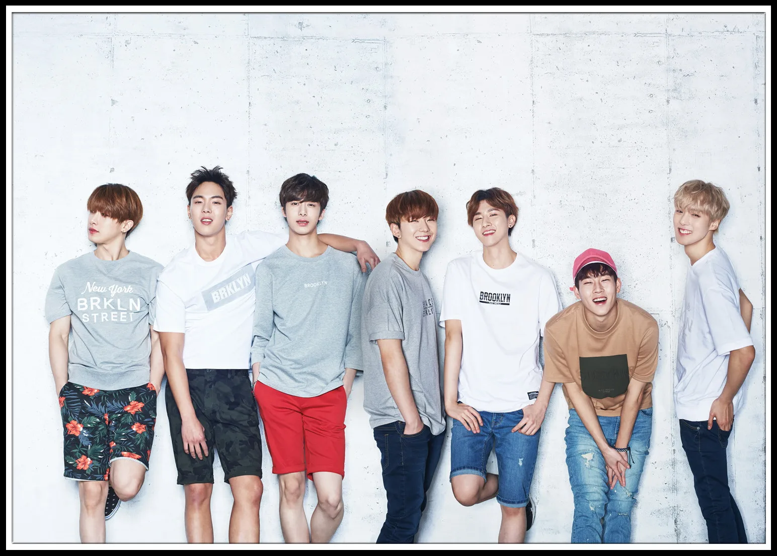 Постер Monsta X наклейки на стену с прозрачным изображением украшение для дома