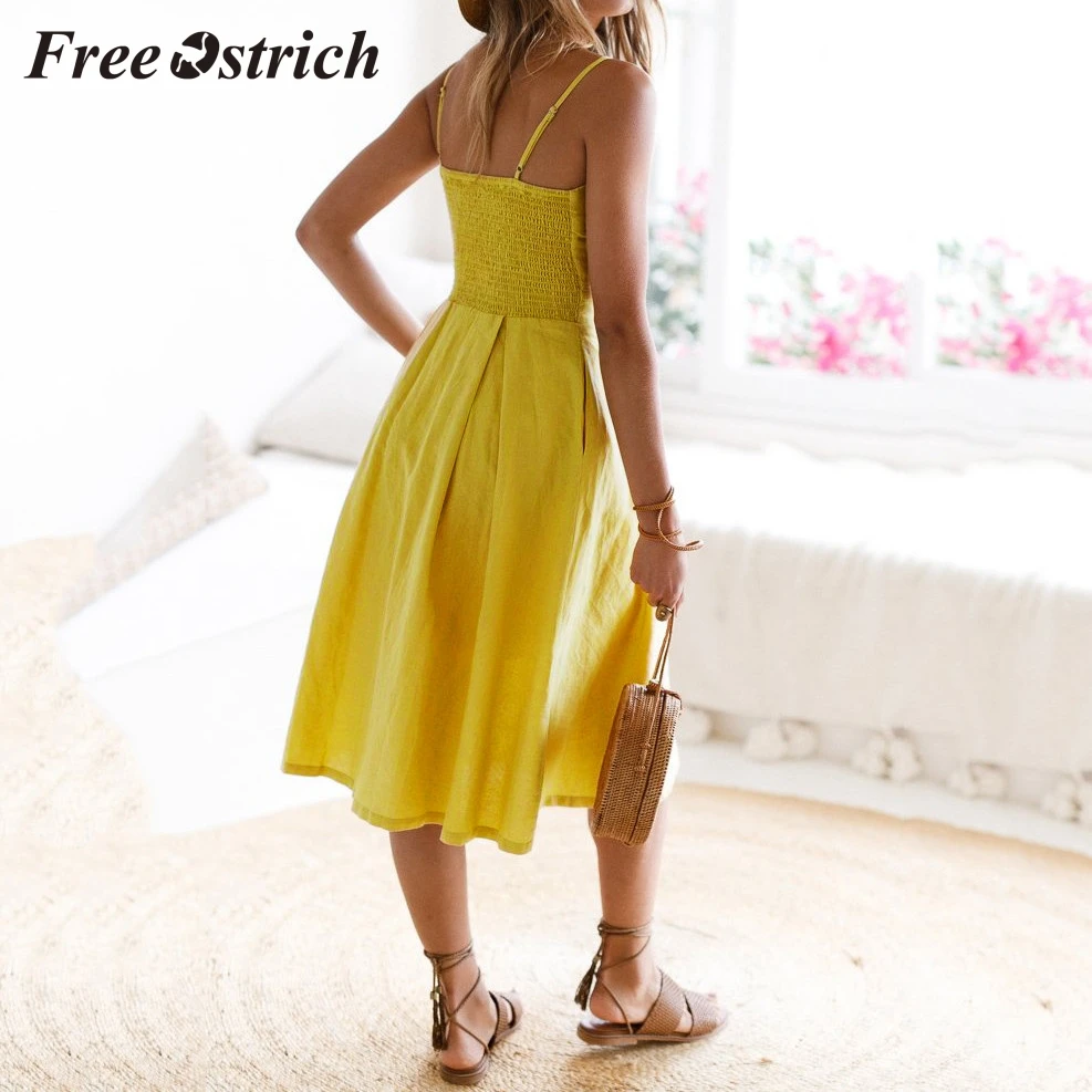 Женское праздничное платье со шнуровкой и бантом на пуговицах короткое пляжное