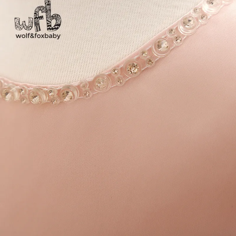 Розничная продажа платье без рукавов для девочек с инкрустацией Сетчатое летнее